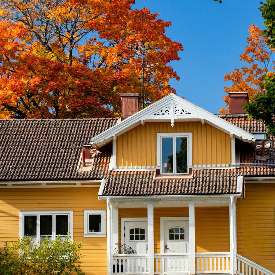 Klassisk svensk trävilla
